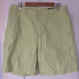 Vineyard Vines Light Green Flat Front Shorts